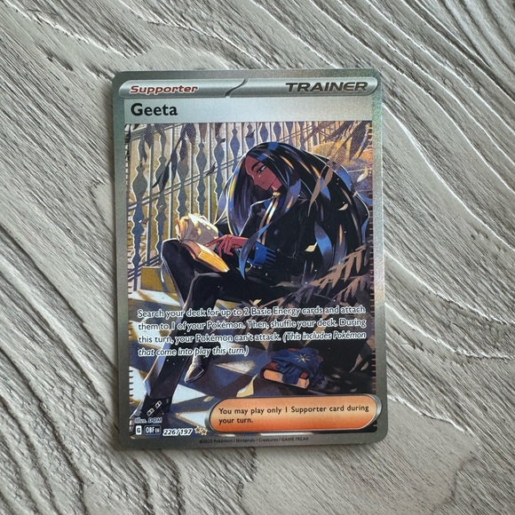 Pokemon | Toys | Geeta Pokemon Trainer Card Brand New | Poshmark Pokemon | Toys | Geeta Pokemon Trainer Card Brand New | Poshmark